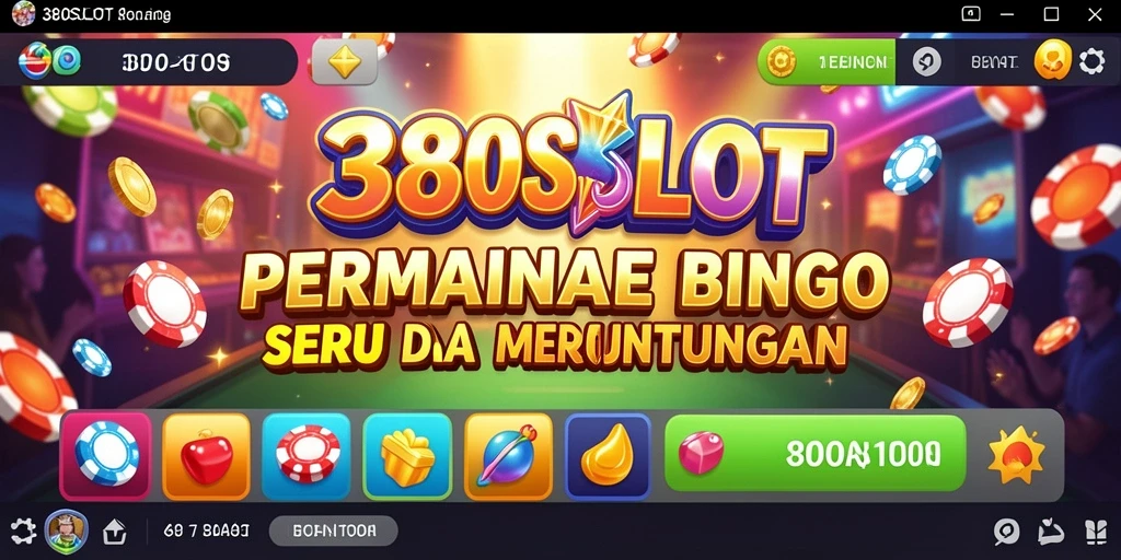 Tampilan gameplay yang menarik di 380SLOT saat bermain Bingo.