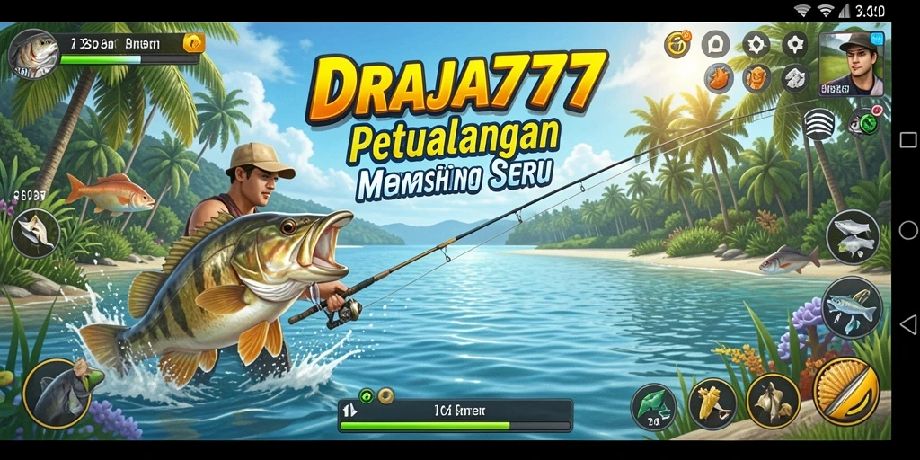 Tangkapan ikan yang memuaskan dalam gameplay DRAJA777.
