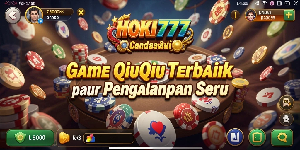 Tampilan gameplay QiuQiu yang seru di HOKI777.