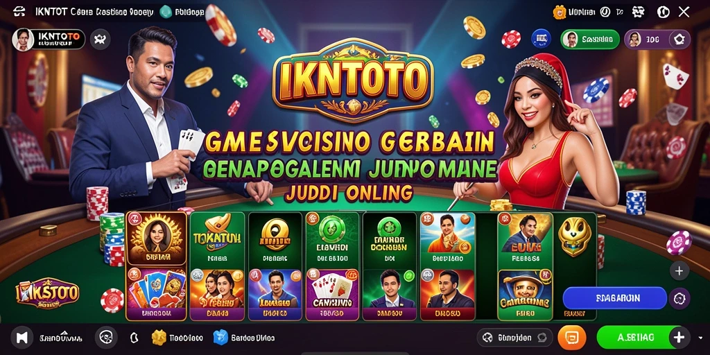 Tangkapan layar gameplay Live Casino yang mengasyikkan di IKNTOTO.