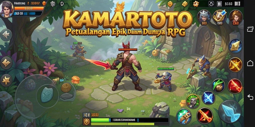 Tangkapan layar KAMARTOTO menampilkan aksi seru dan grafis memukau dalam dunia RPG.