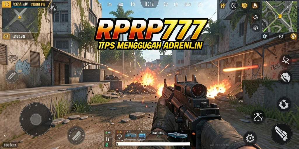 Tangkapan layar utama RPRP777 dengan aksi pertempuran menegangkan.