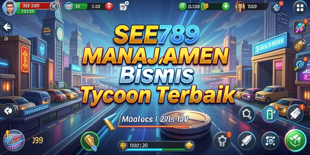 Tampilan gameplay menarik di SEE789 yang menampilkan manajemen bisnis.