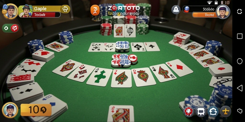 Tampilan gameplay ZORTOTO yang menarik dan interaktif.